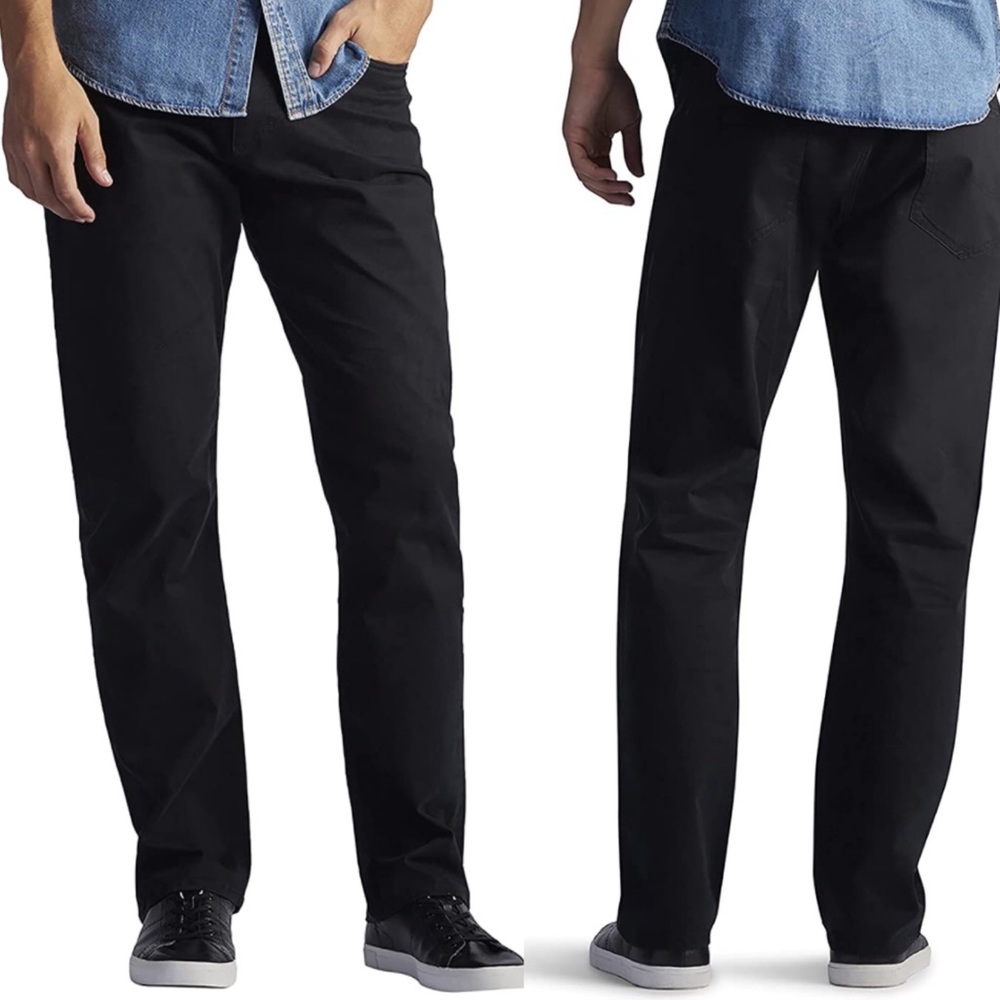 NWT Lee Performance Series Extreme Motion Straight Fit Tapered Leg Jean, 36x36